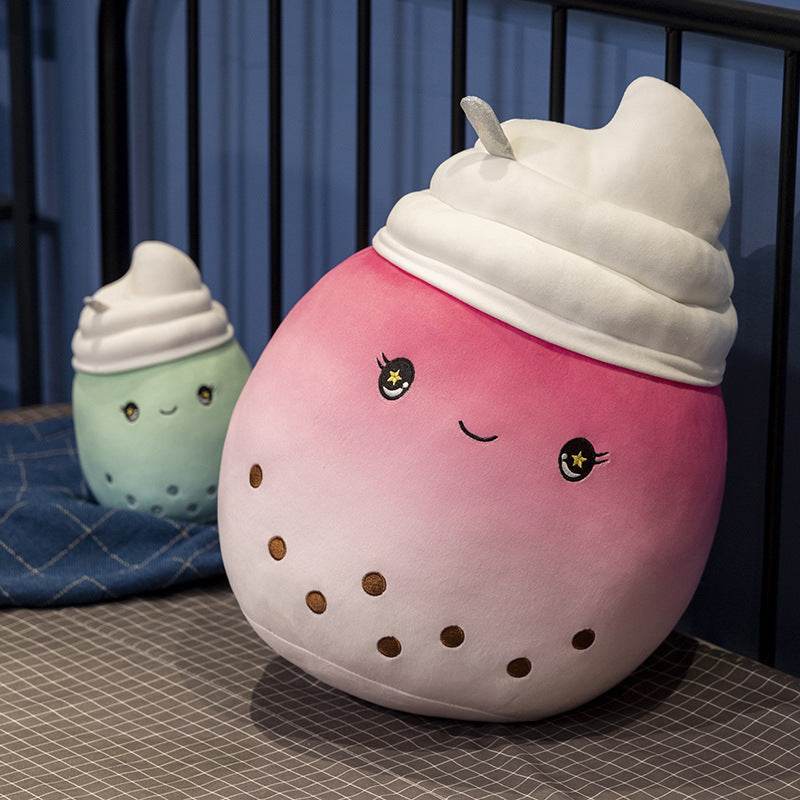 BuyBoba Ice Cream Plushie | Bubble Tea Plushie - Goodlifebean Plushies | Stuffed Animals