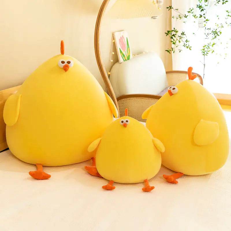 Shop Chubby Chicken Plushie - Goodlifebean Plushie | Stuffed Animal