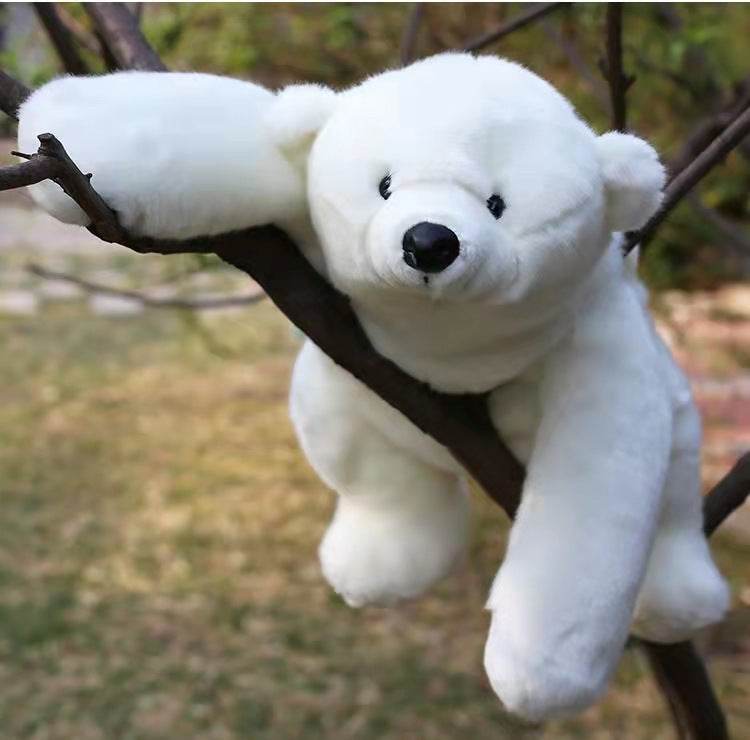 Shop Snowy: Large Stuffed Polar Bear | 3.6ft Polar Bear - Goodlifebean Plushie | Stuffed Animal