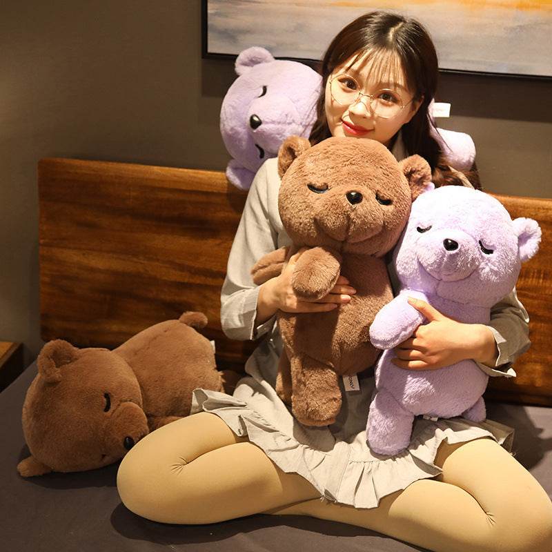 Shop Snoozebear: Mini Teddy Bear Plushie - Goodlifebean Plushie | Stuffed Animal