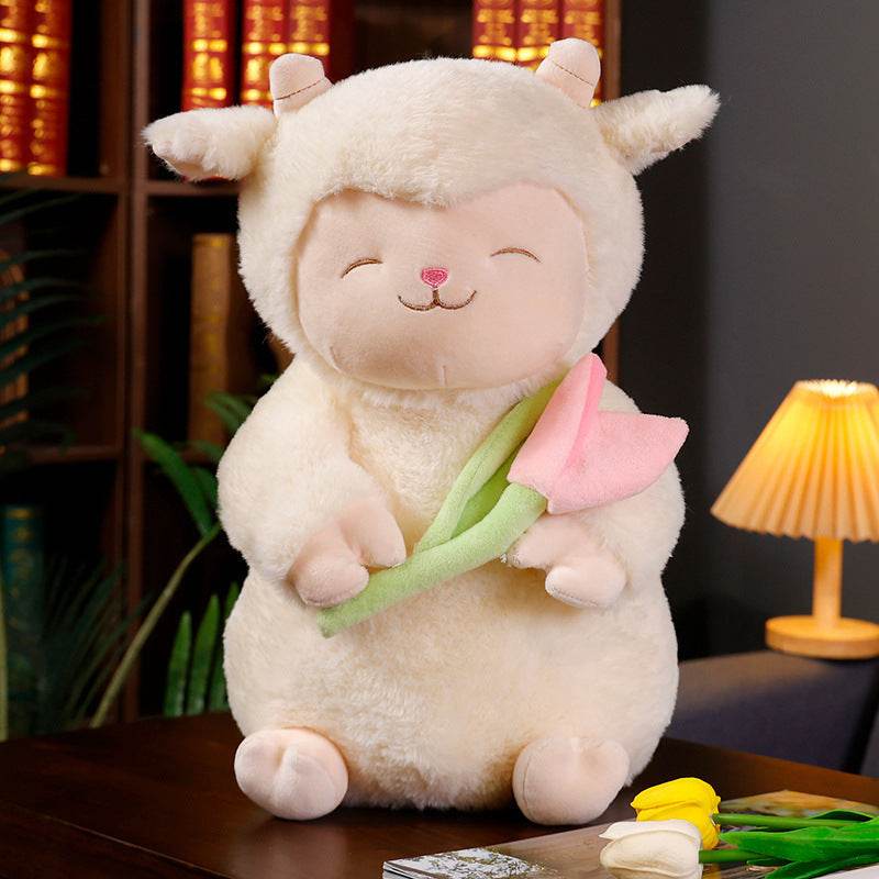 BuyLammy: Kawaii Lamb Plushie - Goodlifebean Plushies | Stuffed Animals