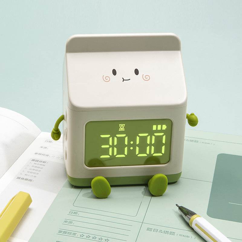 Shop Kawaii Milk Carton Alarm Clock - Goodlifebean Plushie | Stuffed Animal