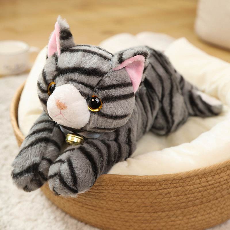 Shop Furry Feline Friends | Lifelike Stuffed Animal Cat Plush - Goodlifebean Plushie | Stuffed Animal
