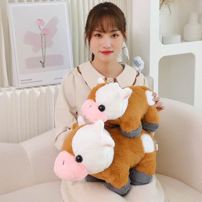 Hayley: Cute Cow Plushie | Stuffed Animal Cow - Goodlifebean