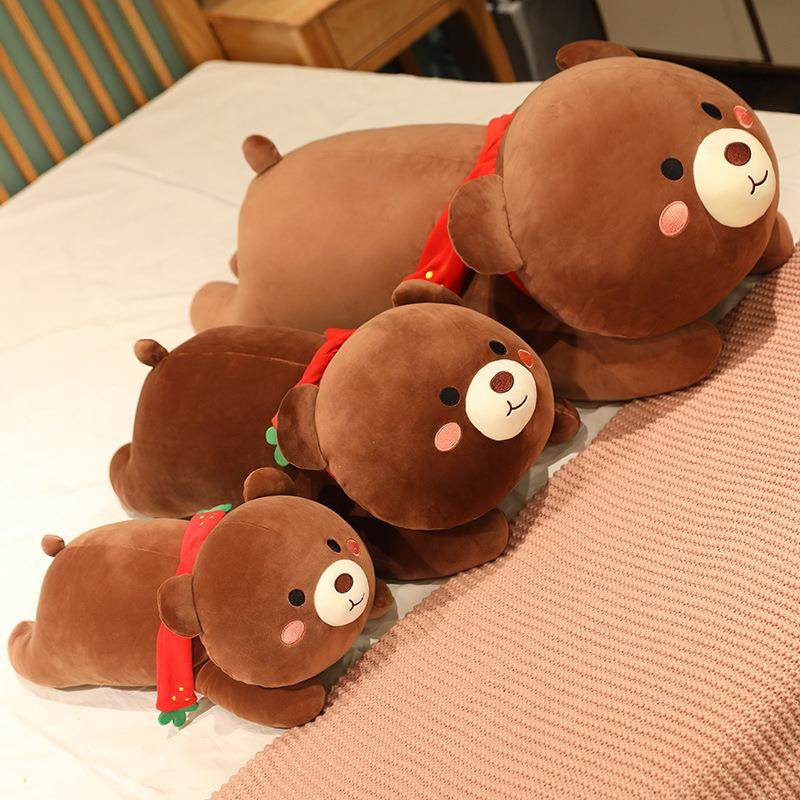 Shop Giant Cuddly Brown Bear Plushie - Goodlifebean Plushie | Stuffed Animal