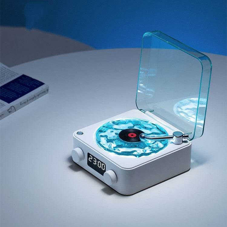 RetroWave: Wavy Vinyl Ocean Turntable Speaker - Goodlifebean