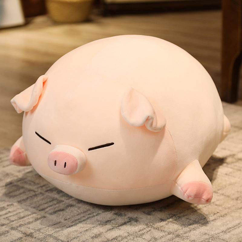 Shop Evie: Chonky Chubby Piggy Plushie | Stuffed Animal Pig - Goodlifebean Plushie | Stuffed Animal