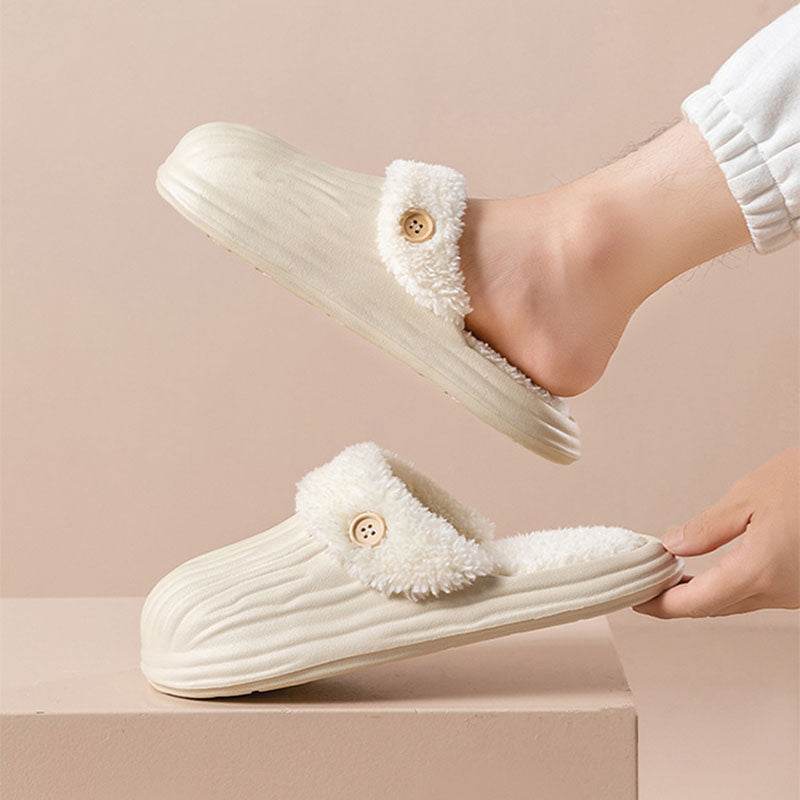 Shop CozySwap: Indoor-Outdoor Slippers with Detachable Fur - Goodlifebean Plushie | Stuffed Animal
