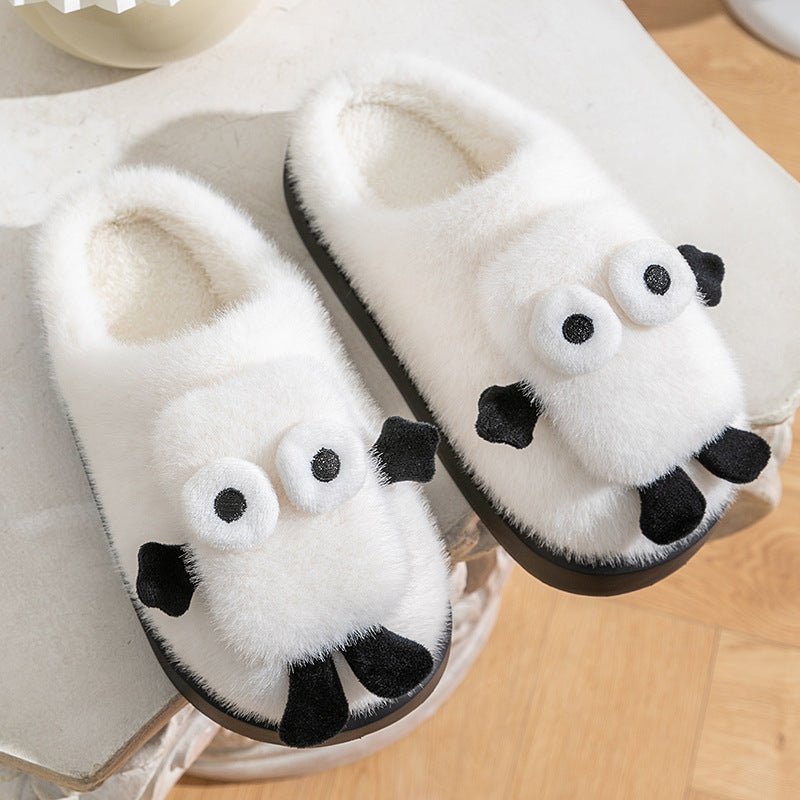 Shane The Sheep Plush Slippers - Goodlifebean Slippers/Slides