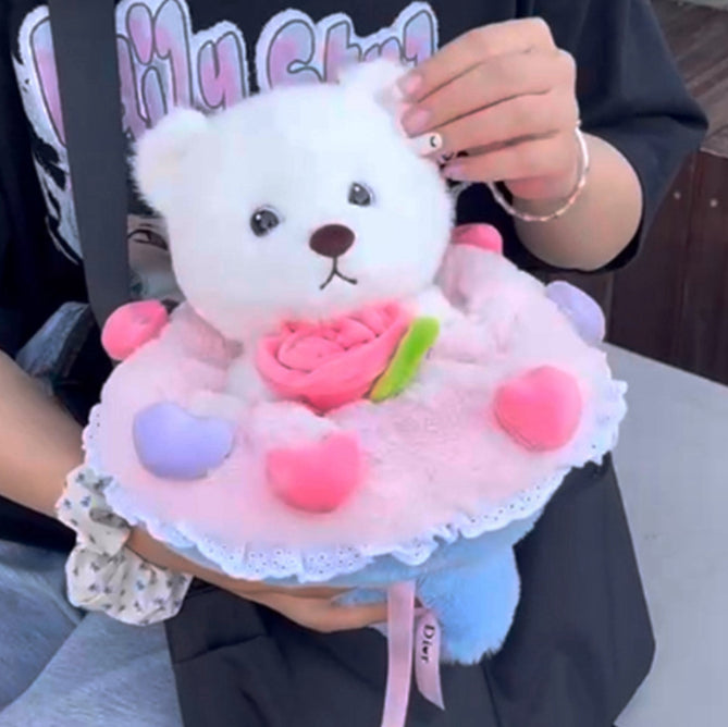 Shop Kawaii Bunny Plush Bouquet - Stuffed Animals Goodlifebean Plushies | Stuffed Animals
