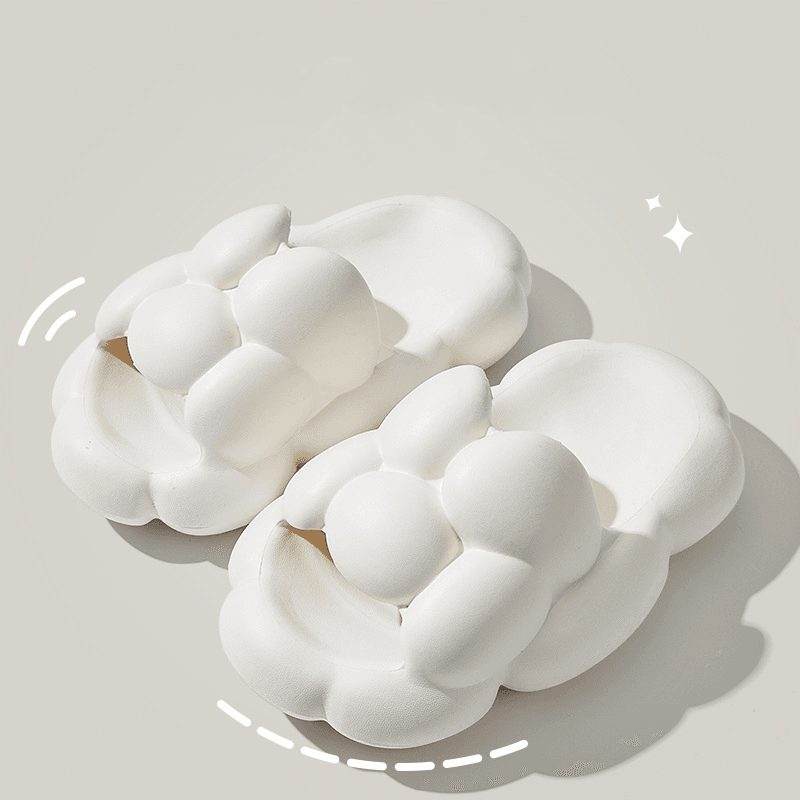 Shop Puffy Comfy Cloud Slippers - Goodlifebean Plushie | Stuffed Animal