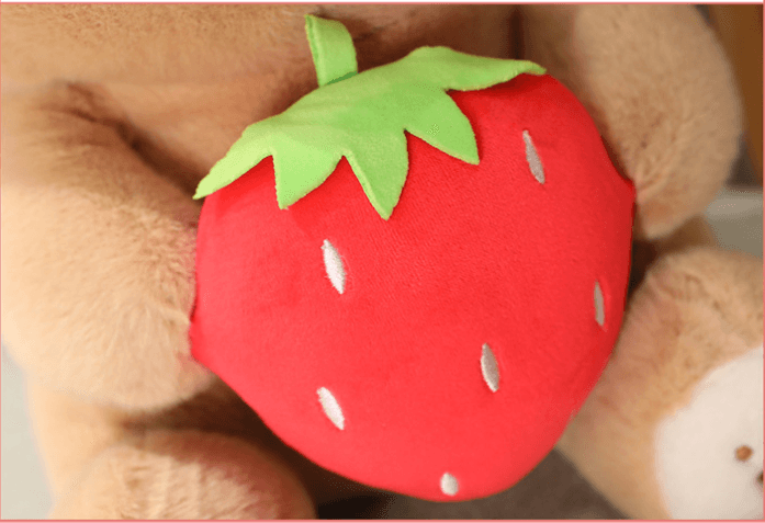 Shop Tiny Teddy Berry: Kawaii Teddy Bear - Goodlifebean Plushie | Stuffed Animal