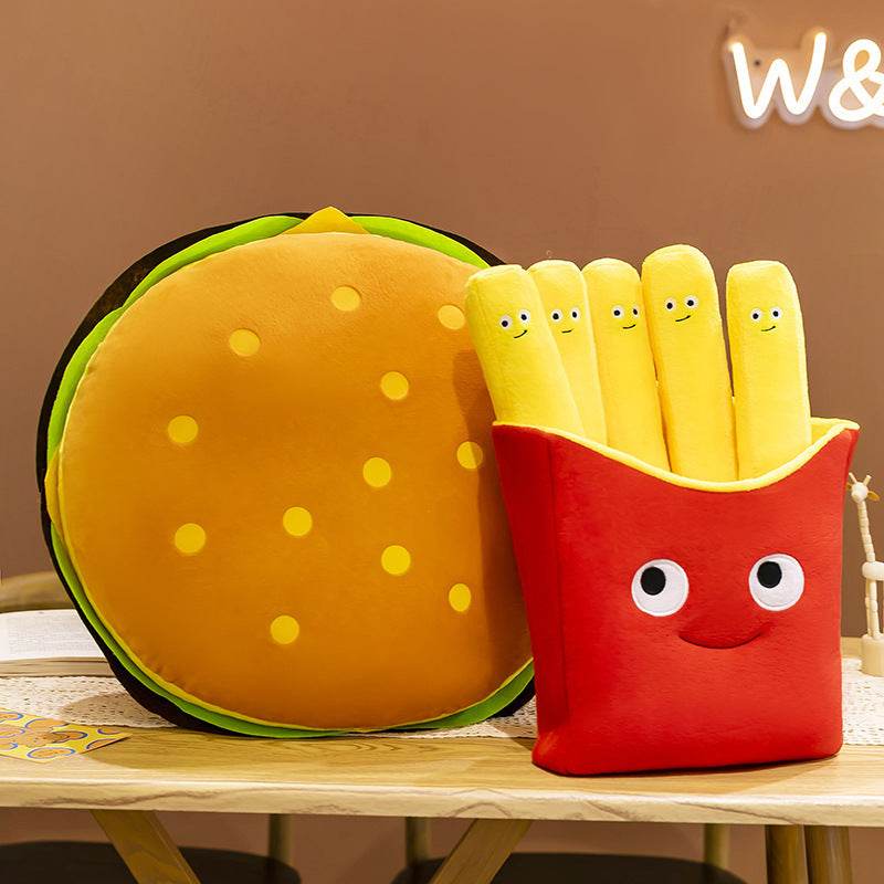 Shop Fries to My Burger Plushie - Goodlifebean Plushie | Stuffed Animal