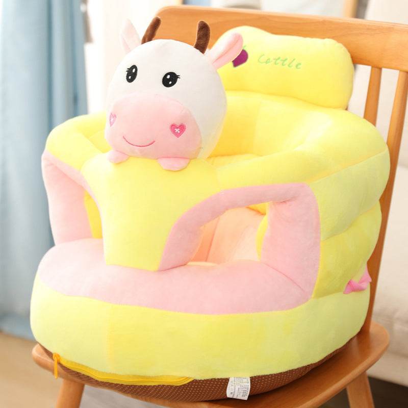 Shop SnuggleSeat: Soft and Cozy Anti-Roll Baby Char - Goodlifebean Plushie | Stuffed Animal