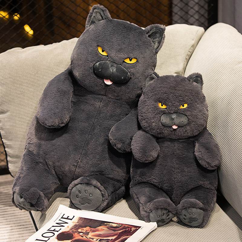 BuyGiant Mad Cat Plush | Angry Cat Plushies - Goodlifebean Plushies | Stuffed Animals