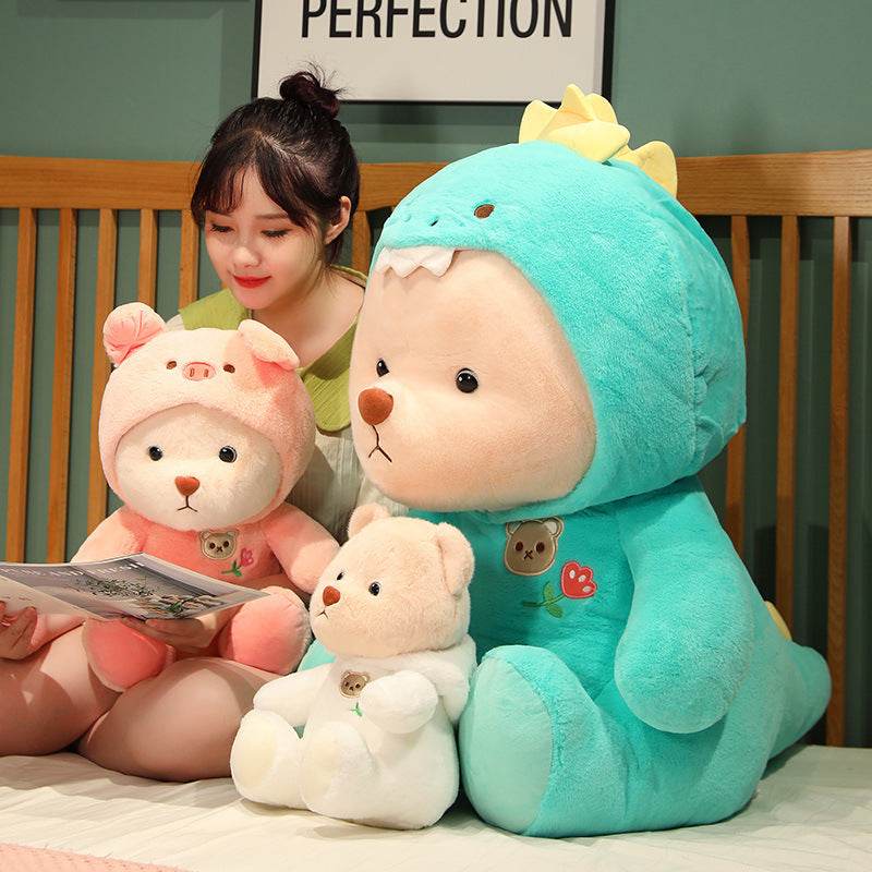 BuyCute Fuzzy Wuzzy Teddy Bear Plushie - Goodlifebean Plushies | Stuffed Animals