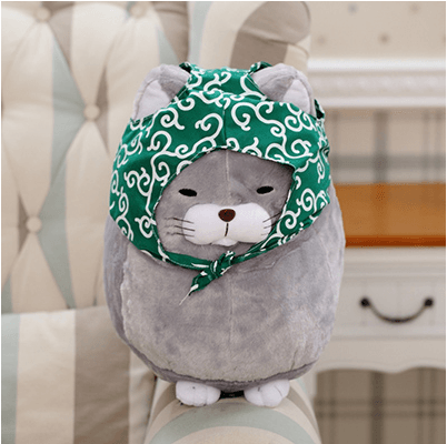 Shop Kawaii Moody Cat Plush | Angry Grumpy Cat Plush - Goodlifebean Plushie | Stuffed Animal