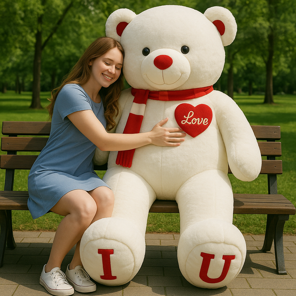 Shop Giant Stuffed Teddy Bear | 8.5ft - Goodlifebean Plushie | Stuffed Animal