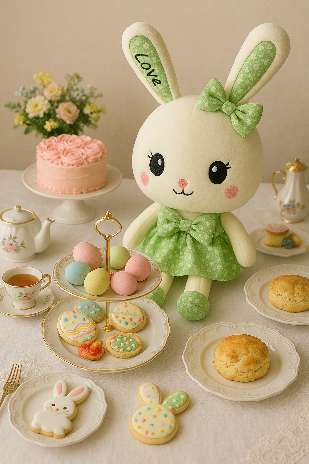 Jumbo Stuffed Animal Bunny Plushie | 4.5ft Rabbit.