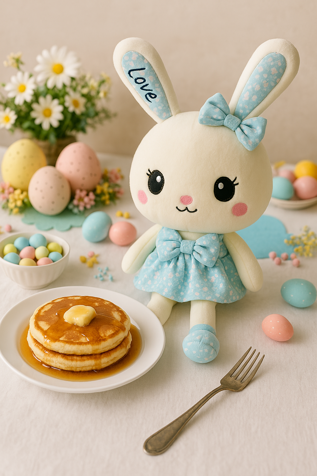 Jumbo Stuffed Animal Bunny Plushie | 4.5ft Rabbit.
