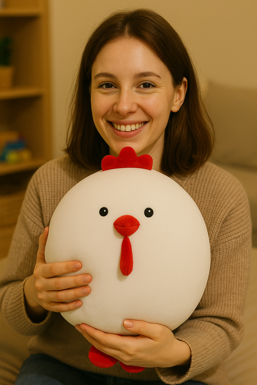 BuyDaisy & Bonnie Cute Chicken Plushies | Giant Stuffed Chickens - Goodlifebean Plushies | Stuffed Animals