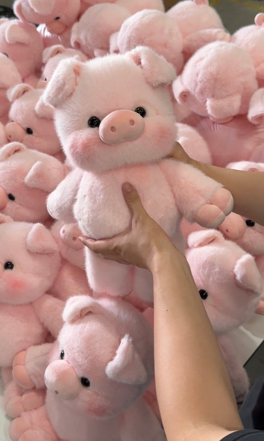 Blushie : Peluche cochon trop mignonne