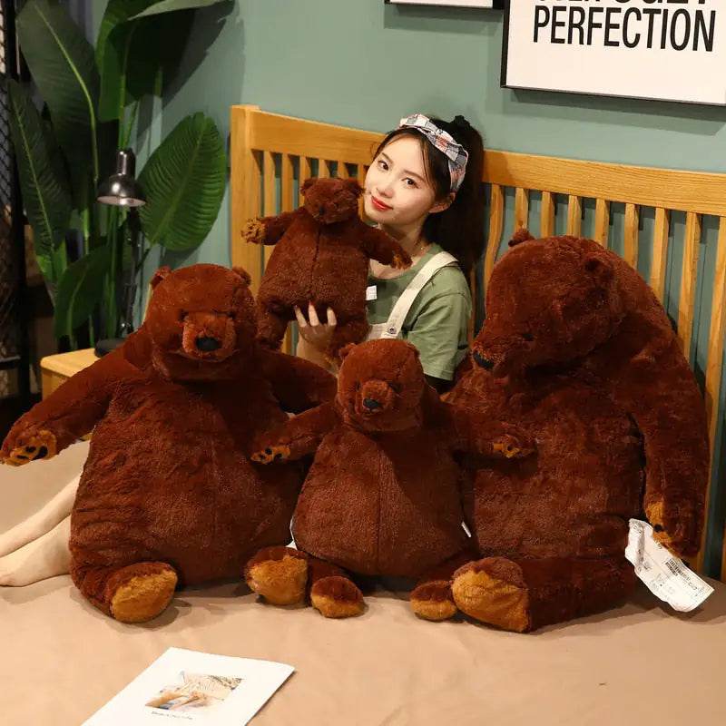 Shop FurryTale: Giant Brown Teddy Bear - Goodlifebean Plushie | Stuffed Animal