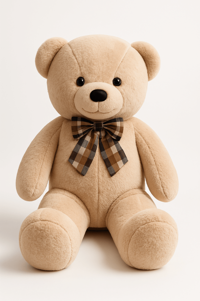 Giant Life Size Bow Tie Teddy Bear - Goodlifebean Stuffed Animals