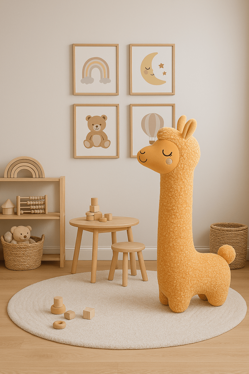 Giant Stuffed Llama Stress Relief Plush - Goodlifebean Stuffed Animals