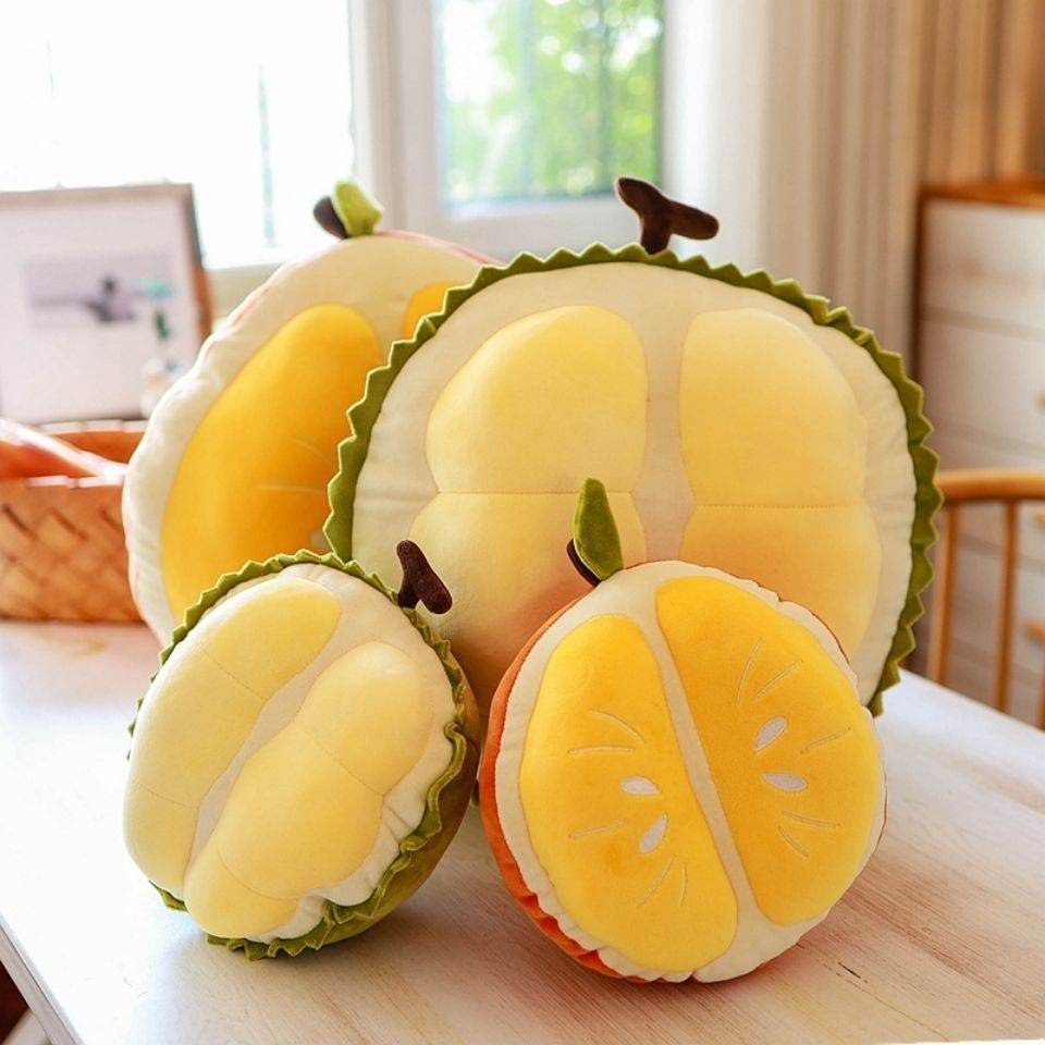 Cute Durian Plushie | Stuffed Durian Plush.