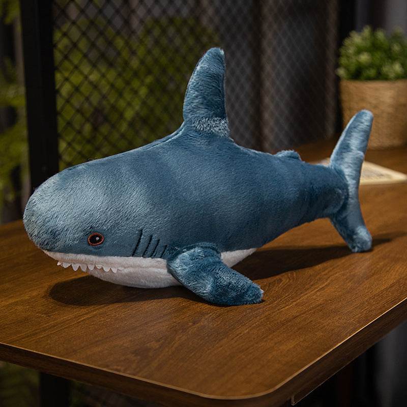 BuyMegaJaws: Giant 5ft Shark Plushie | Big Stuffed Shark - Goodlifebean Plushies | Stuffed Animals