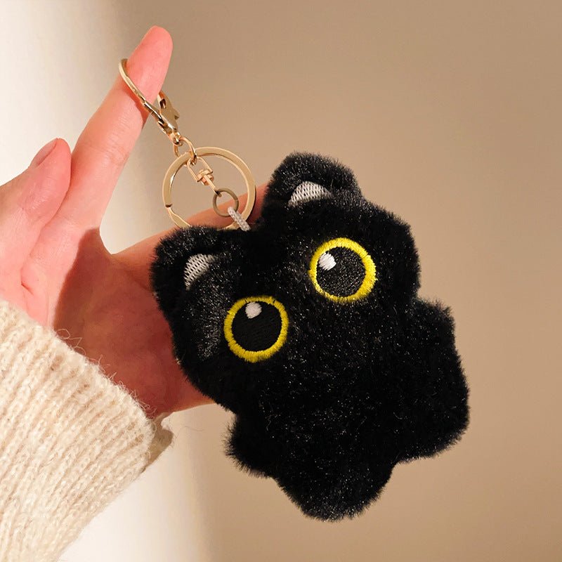 Toothless Cat Bean™ – Cute Plush Keychain Bag Charm | Cute Keychain Plushie - Goodlifebean Keychains