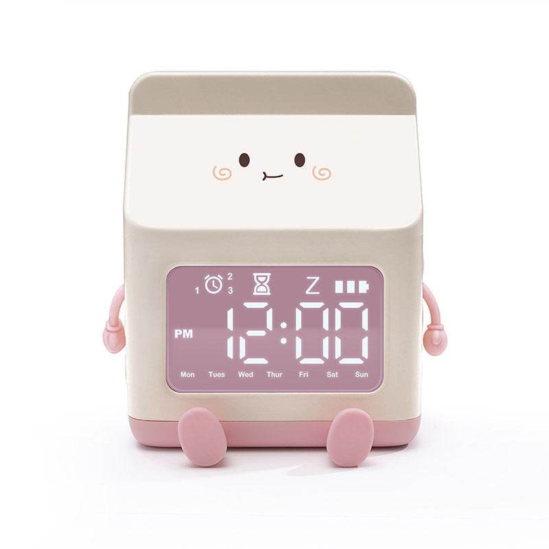 Shop Kawaii Milk Carton Alarm Clock - Goodlifebean Plushie | Stuffed Animal