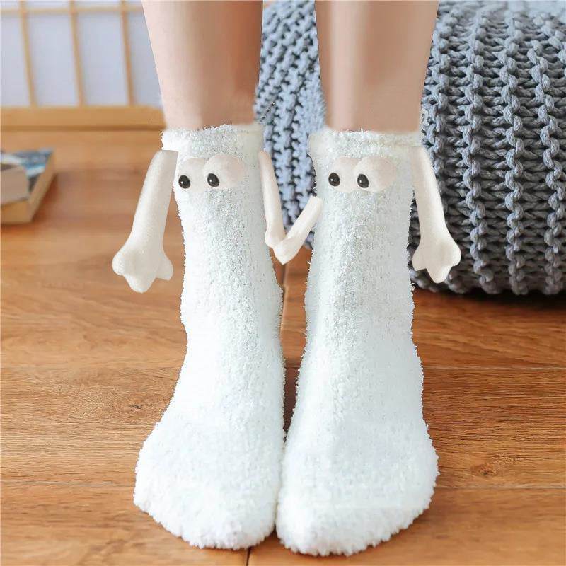 BuyHand-In-Hand Mangetic Christmas Socks - Goodlifebean Plushies | Stuffed Animals