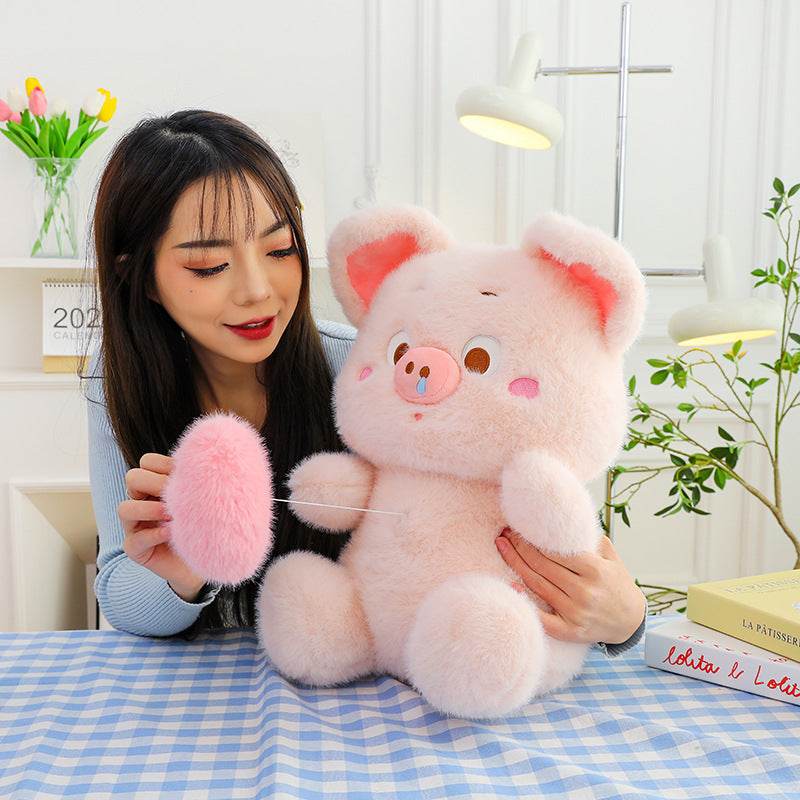 Shop Squiggle: Giant Lovely Stuffed Pig Plushie - Goodlifebean Plushie | Stuffed Animal