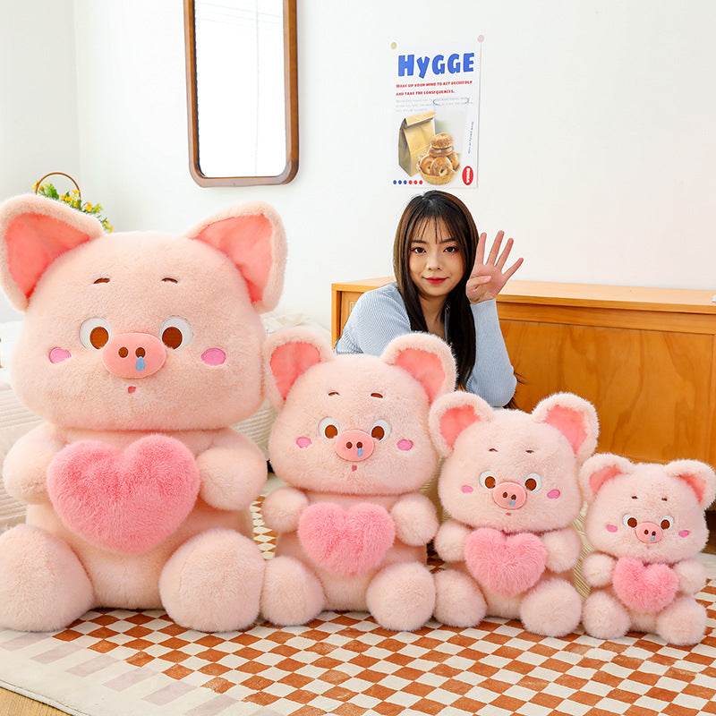 Shop Squiggle: Giant Lovely Stuffed Pig Plushie - Goodlifebean Plushie | Stuffed Animal