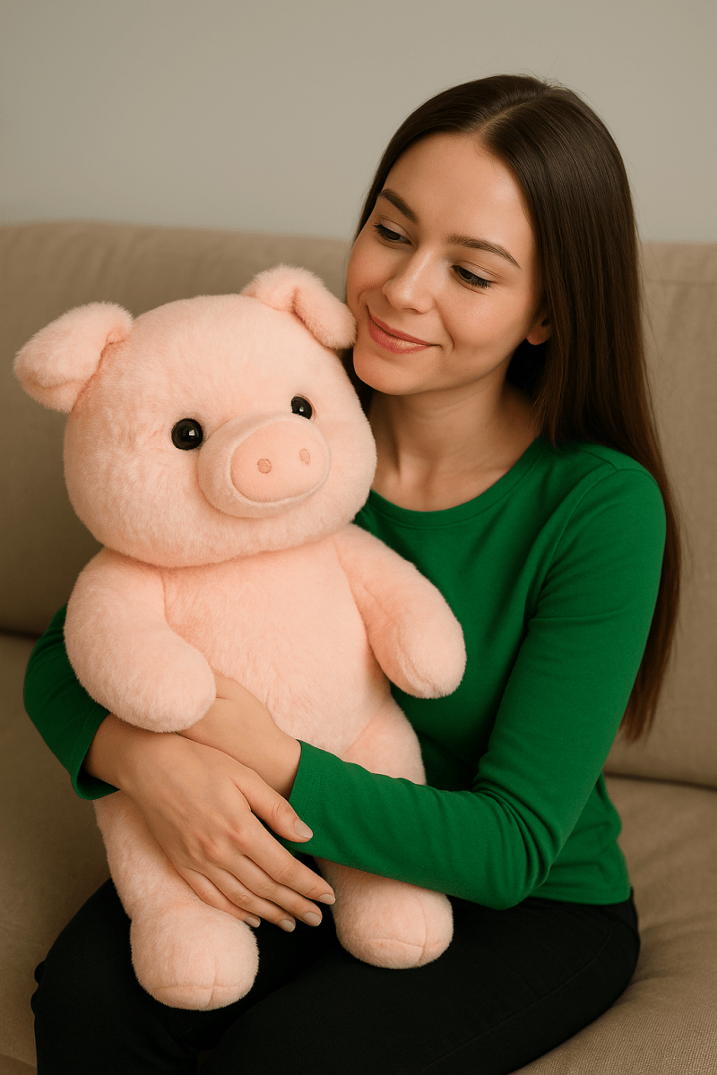 Blushie: Kawaii Piggy Plushie - Goodlifebean stuffed animals