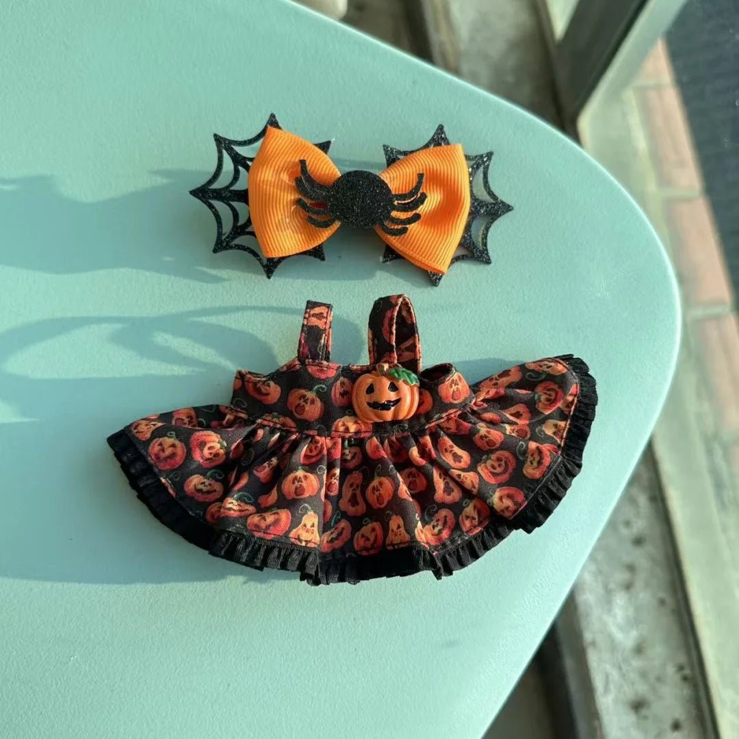 Handmade Rare Pumpkin Patch Labubu Outfit - Goodlifebean