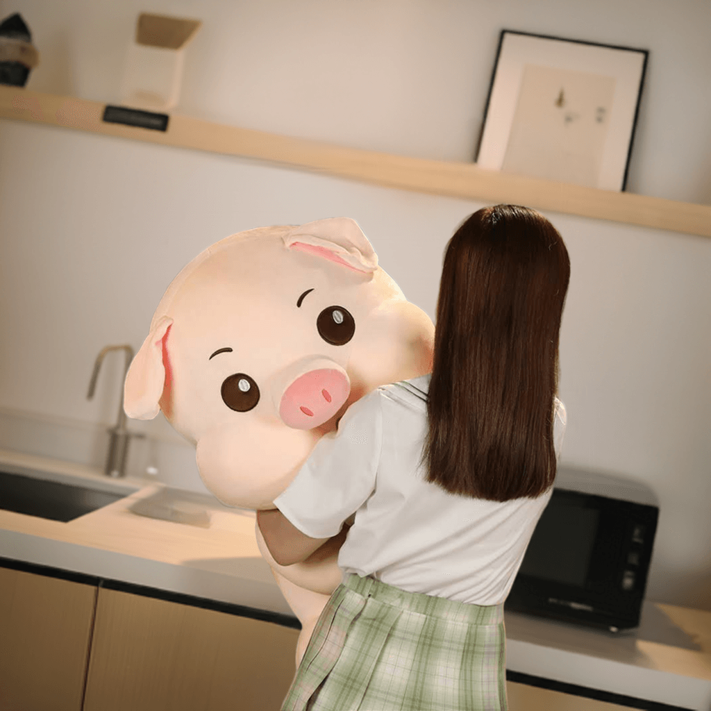 Shop Giant Baby Piggy Stuffed Plush - Goodlifebean Plushie | Stuffed Animal