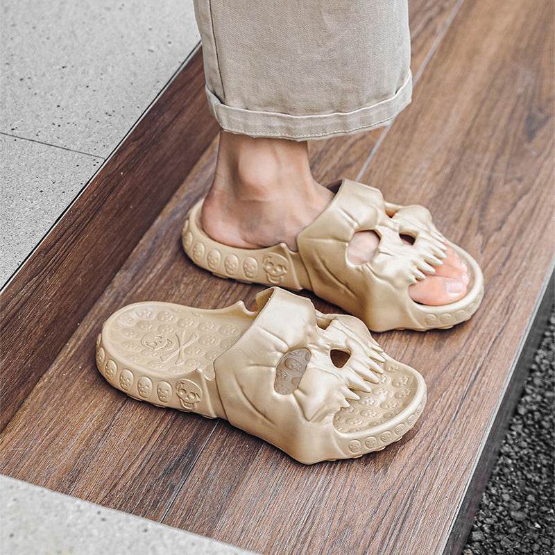 BuySpooky Halloween Skull Slides for Adults - Goodlifebean Plushies | Stuffed Animals