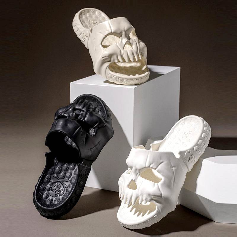 BuySpooky Halloween Skull Slides for Adults - Goodlifebean Plushies | Stuffed Animals