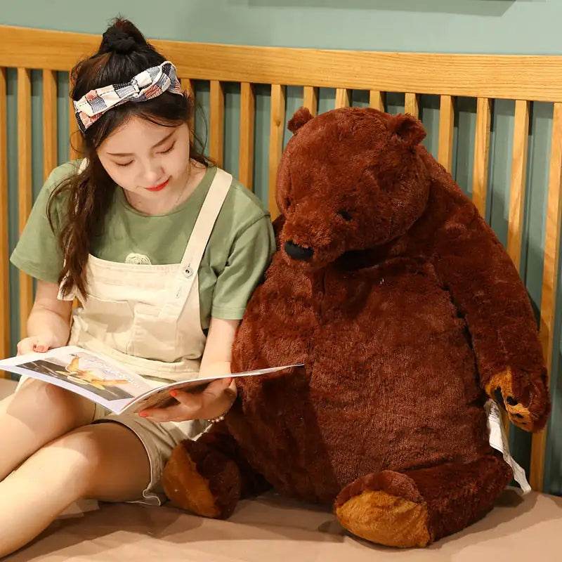 Shop FurryTale: Giant Brown Teddy Bear - Goodlifebean Plushie | Stuffed Animal