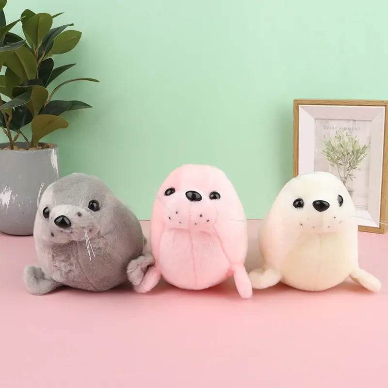 Shop Cuddly Kawaii Baby Seal Plushie - Goodlifebean Plushie | Stuffed Animal