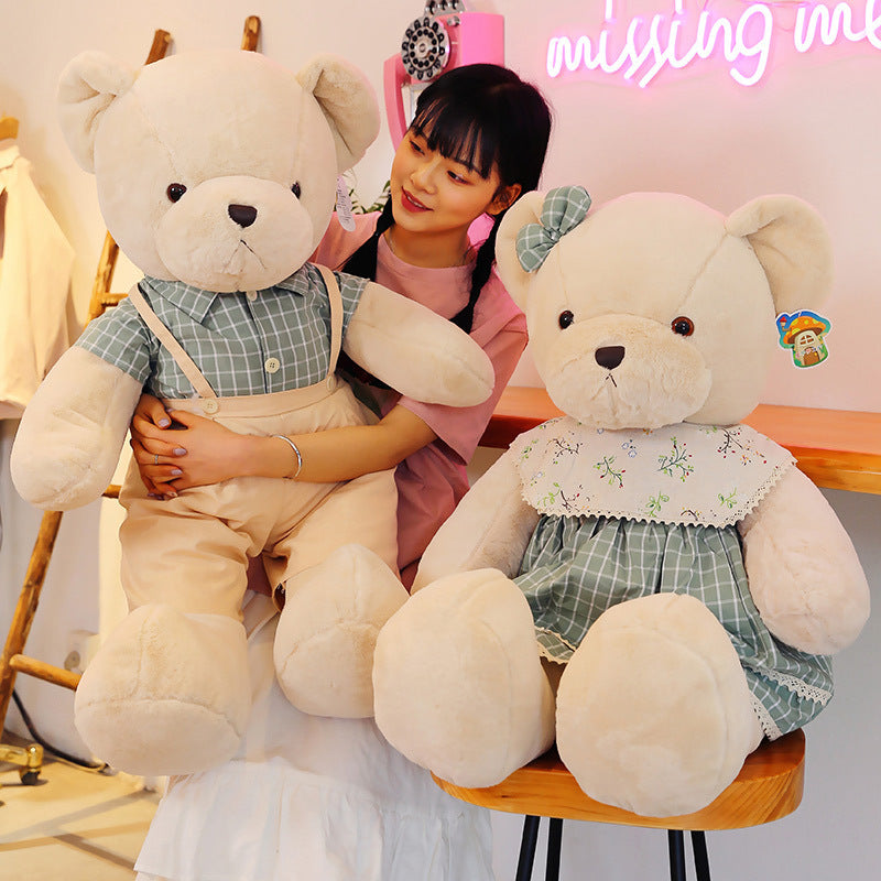 Shop Mr. and Mrs Beary | Giant Teddy Bear Couple - Goodlifebean Plushie | Stuffed Animal