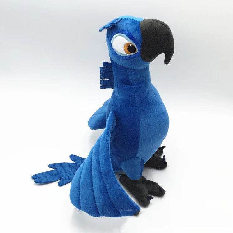 Shop Rare Blue Parrot Stuffed Animal | Stuffed Hyacinth Macaw Parrot - Goodlifebean Plushie | Stuffed Animal