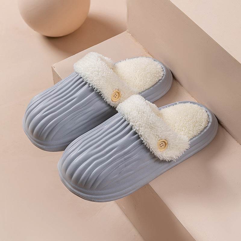 Shop CozySwap: Indoor-Outdoor Slippers with Detachable Fur - Goodlifebean Plushie | Stuffed Animal
