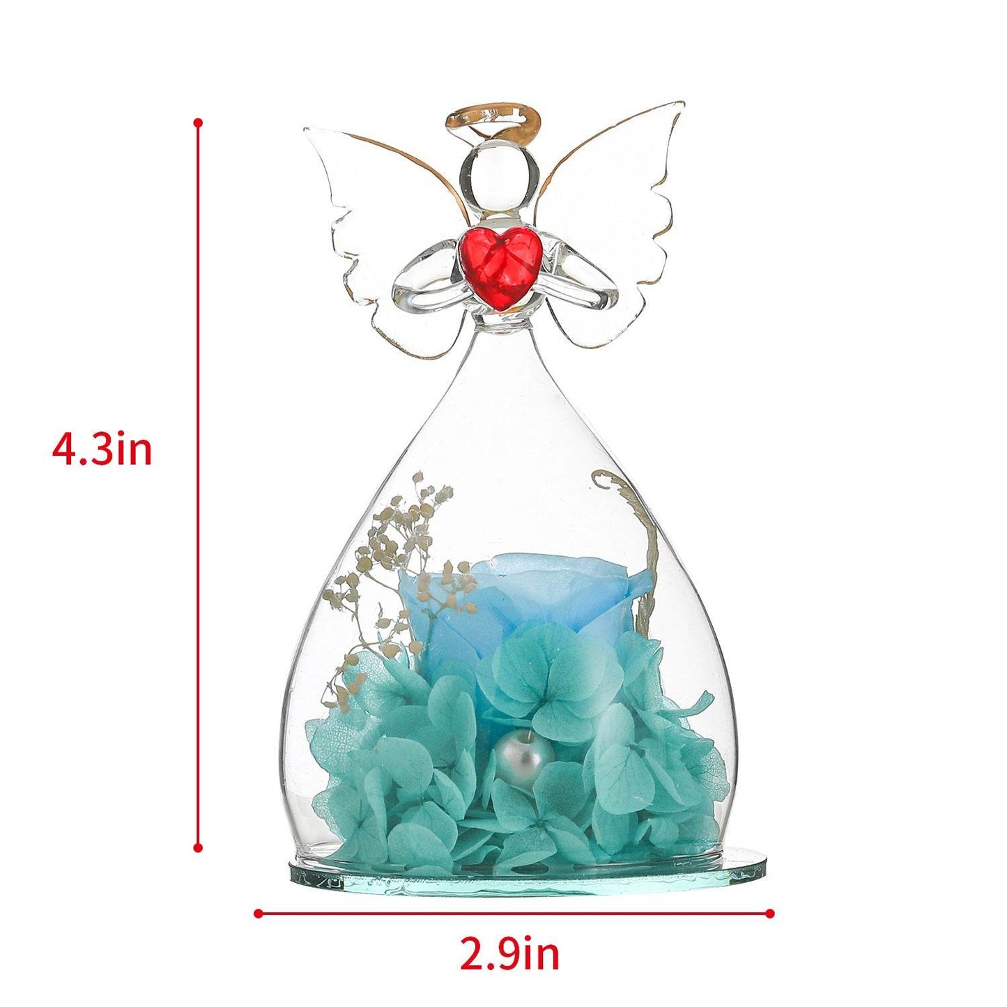 Shop Angelic Eternal Rose Gif for Her - Goodlifebean Plushie | Stuffed Animal