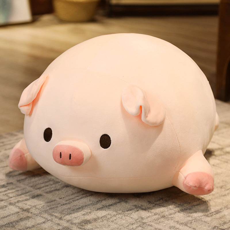 Shop Evie: Chonky Chubby Piggy Plushie | Stuffed Animal Pig - Goodlifebean Plushie | Stuffed Animal