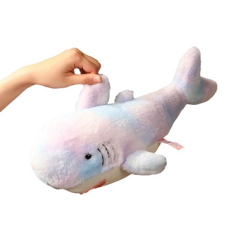 Shop Rainbow Mermaid Shark Plush - Goodlifebean Plushie | Stuffed Animal