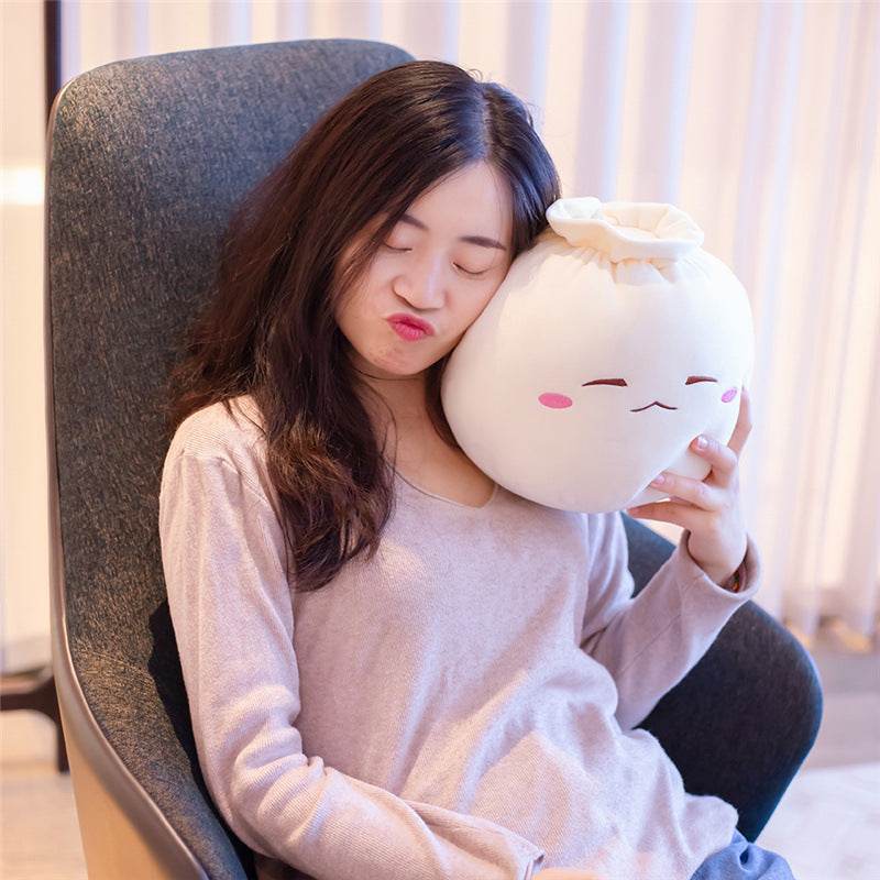 Shop Cute Bun Plushie | Stuffed Dimsum Plush - Goodlifebean Plushie | Stuffed Animal